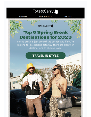 Top 5 Spring Break Destinations