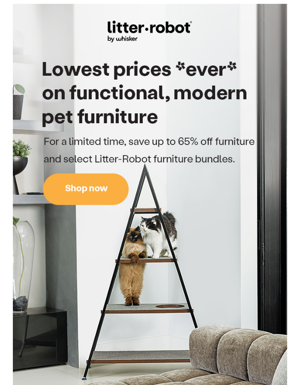 Save Up To 65% On Modern Furniture For Cats (and Dogs!)