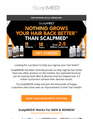 Looking For A Product To Help You Regrow Your Hair Faster?