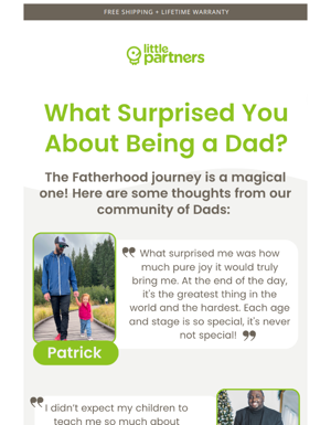 Fatherhood Surprises 🥰