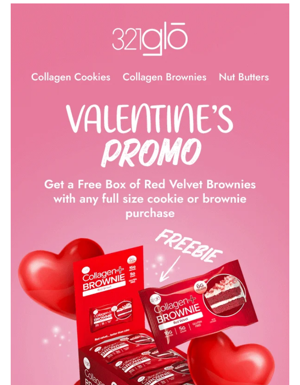 ❤️ Free Box Of Red Velvet Brownies ❤️