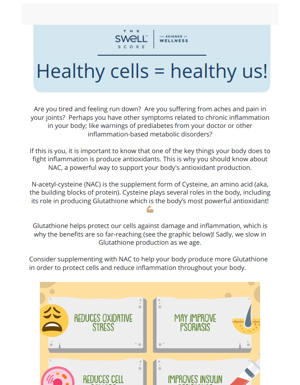 Healthy Cells = Healthy Us! ✨
