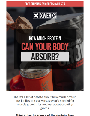 How Much Protein Can Your Body Absorb?