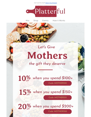 Last Call For Mother's Day Deals