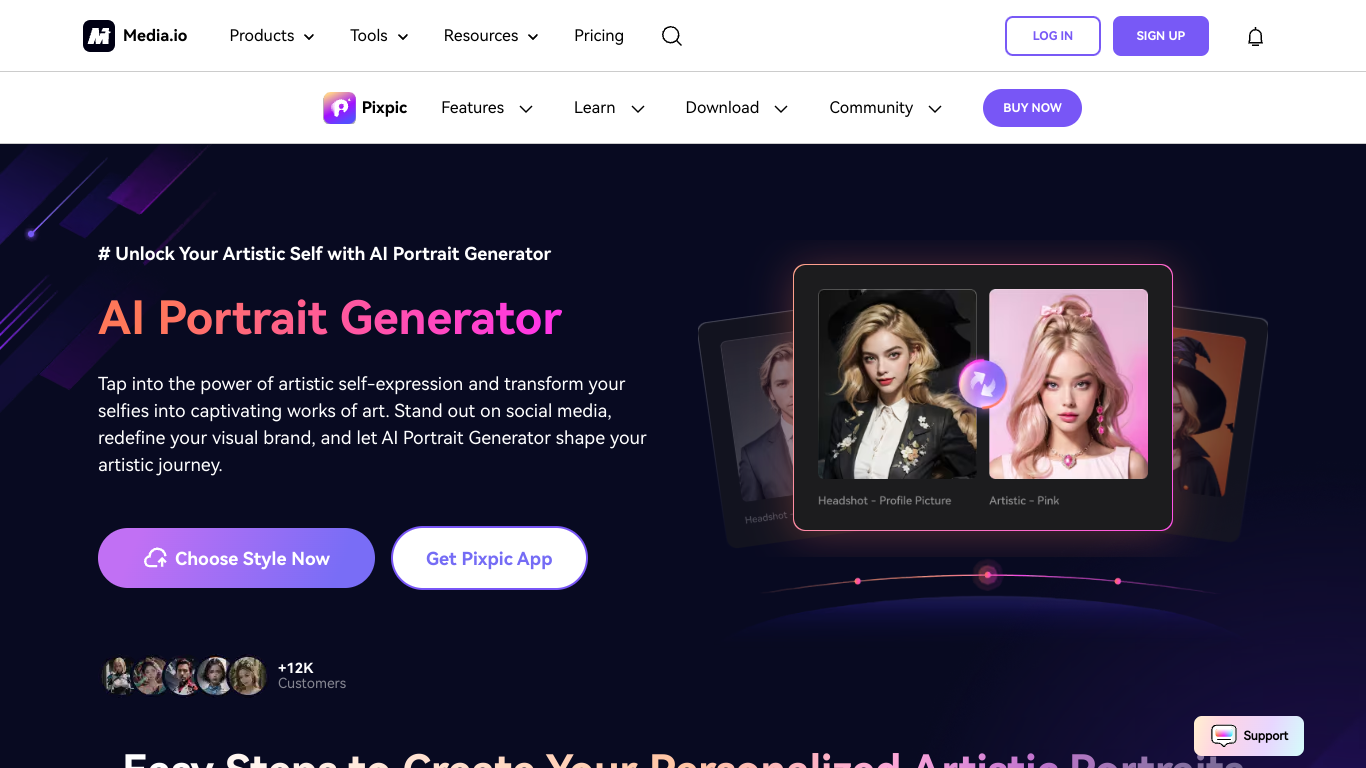 Pixpic AI Portrait Generator Review