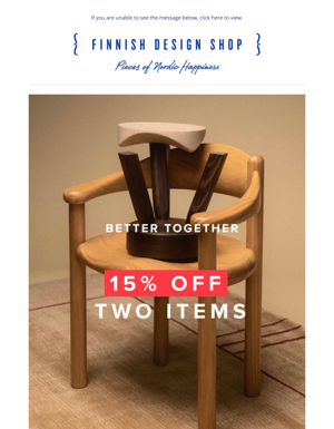 15% Off Classics & New Arrivals | Save On New Works