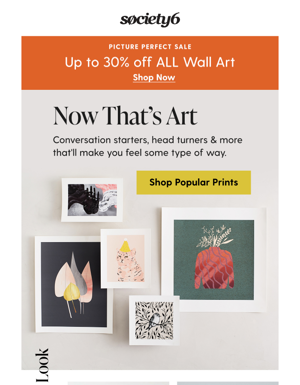 Up To 30% Off Popular Prints 🐅