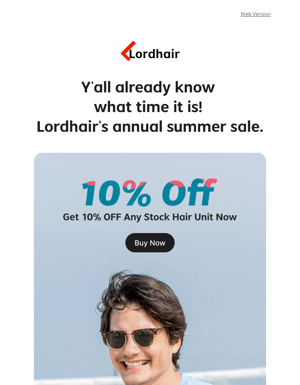 ❤️Save Up To 15% This Summer|Lordhair