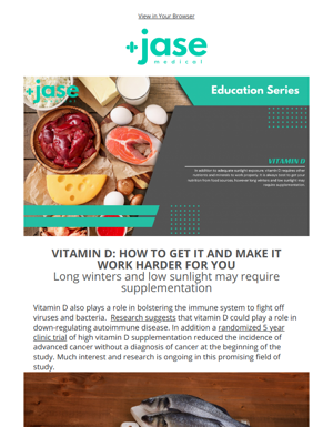 Education Series: All About Vitamin D