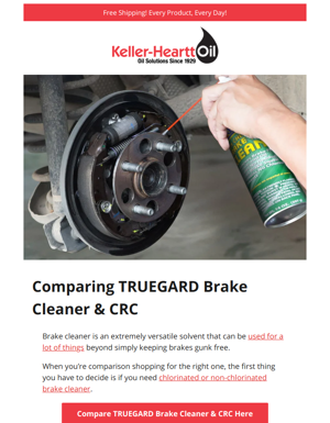 Comparing TRUEGARD Brake Cleaner And CRC 🛢️