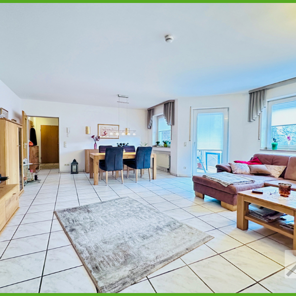 +5PLUS+ IM HERZEN VON INDEN/ALTDORF: TOP-GEPFLEGTES DOMIZIL MIT LOGGIA, OPTIONALER EBK & GARAGE + (52459 Inden)