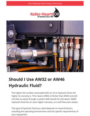 Should I Use AW32 Or AW46 Hydraulic Fluid? 🤔