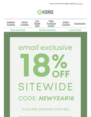 Check Out Your Email Exclusive Sale