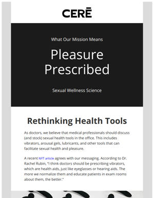 What Does Pleasure Prescribed Mean?