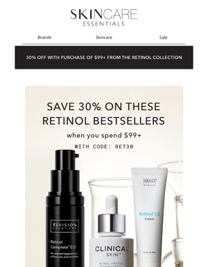 Save 30% On These Retinol Dermatologist-Approved Products