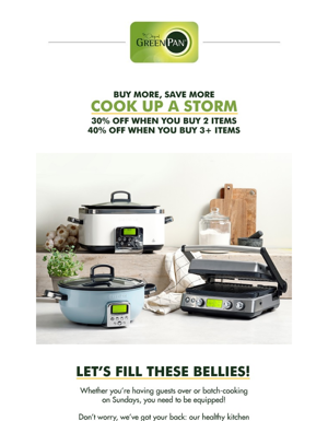 Cooking Up A Storm? Enjoy Big Savings When Buying 2 Or More Items!