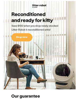 Save $100 When You Shop Reconditioned