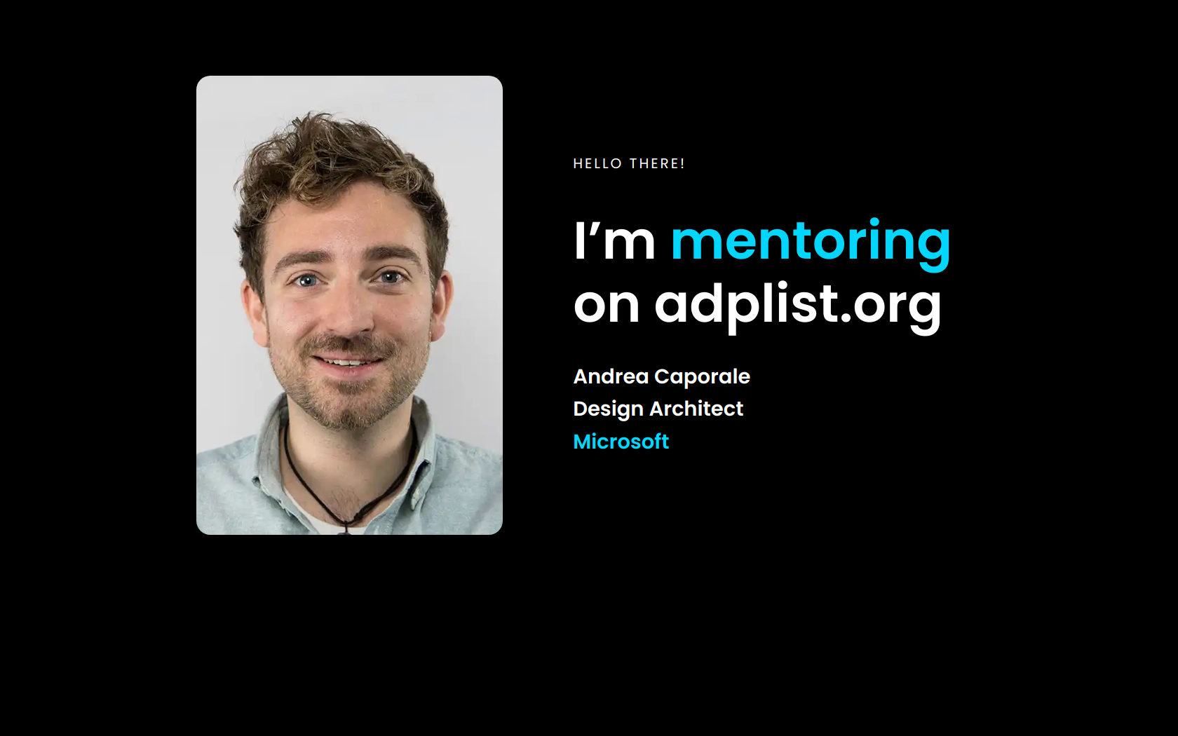 ADPList: Learn from the world's best mentors for free