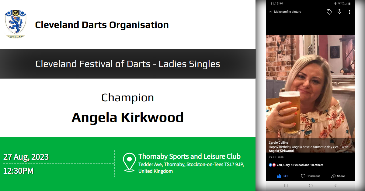 Cleveland Festival of Darts Ladies Singles