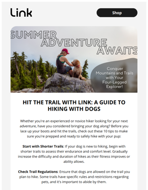 10 Essential Hiking Tips For Your Pup🗺️ + Link's All-Access Free Trial🐕