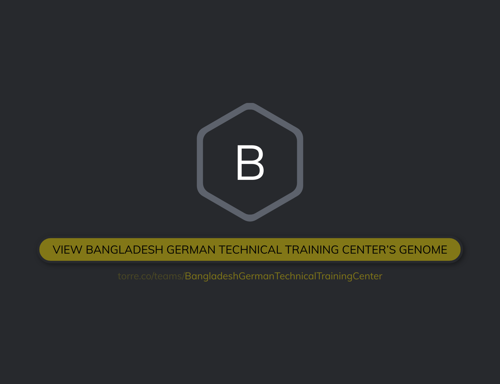 Bangladesh German Technical Training Center Torre