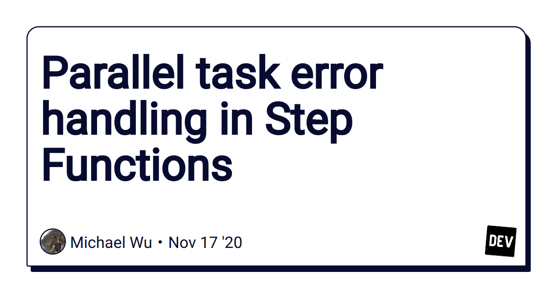 Task error