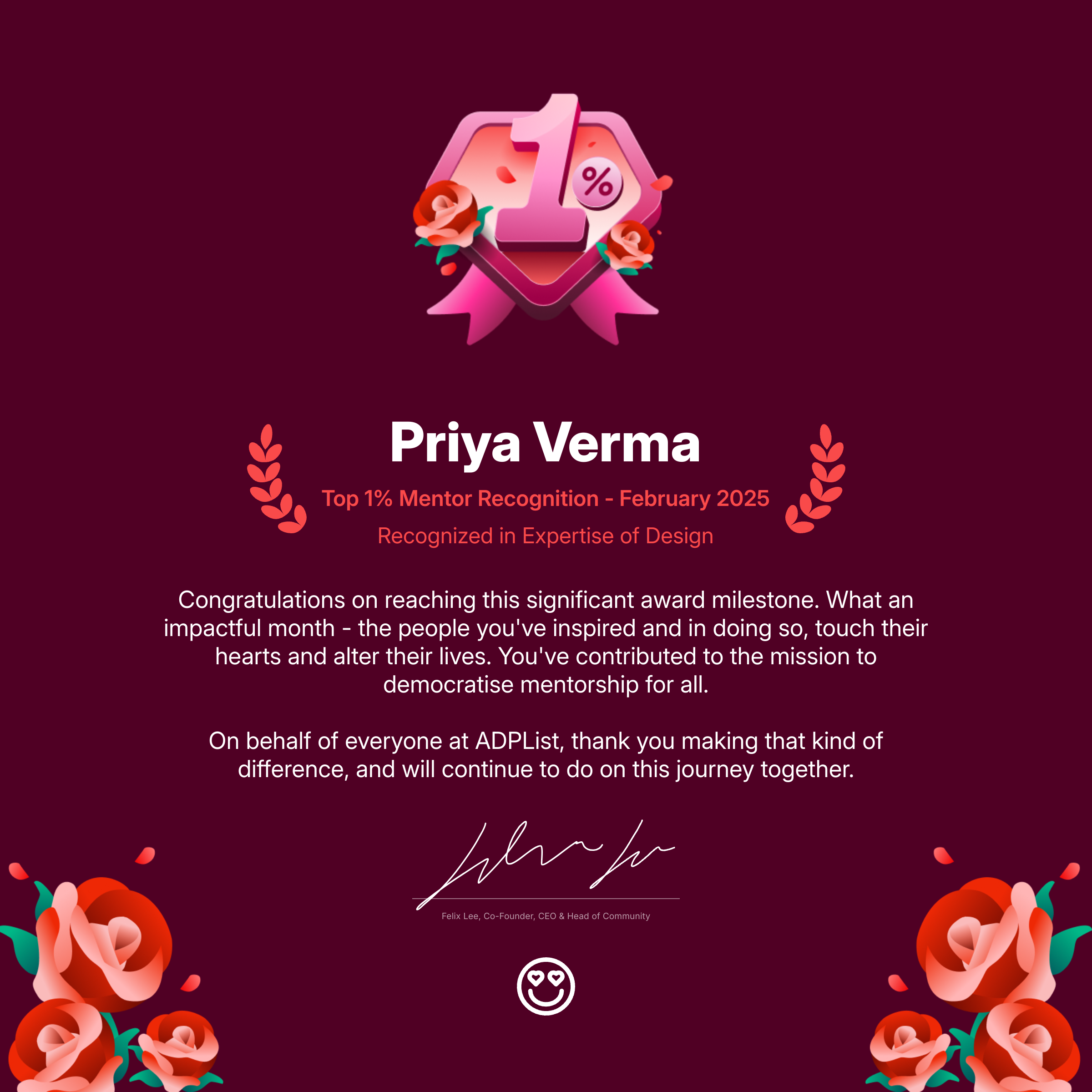 image of certificate