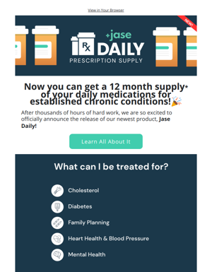 *New* Introducing Jase Daily: Prescription Supply