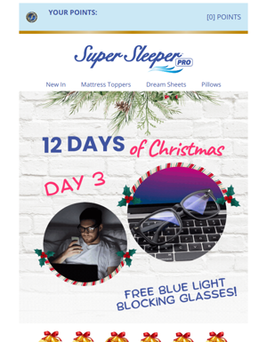 🎄12 Days Of Christmas DAY 3 : Free Gift With BOGOF Deluxe Sheets Purchase