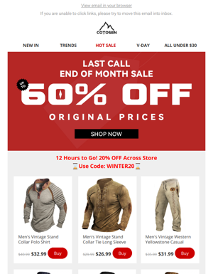 Up To 80% Off: End Of Month Sale Starts Now