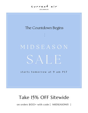 Midseason Sale Begins TOMORROW⏳