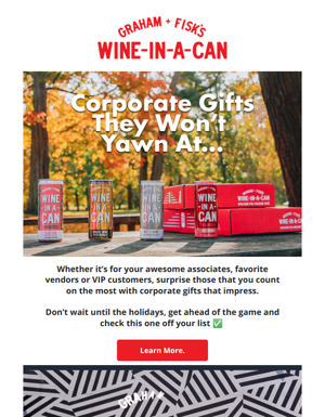 G+F Corporate Gifts: Give 🥂, Not A 🥱