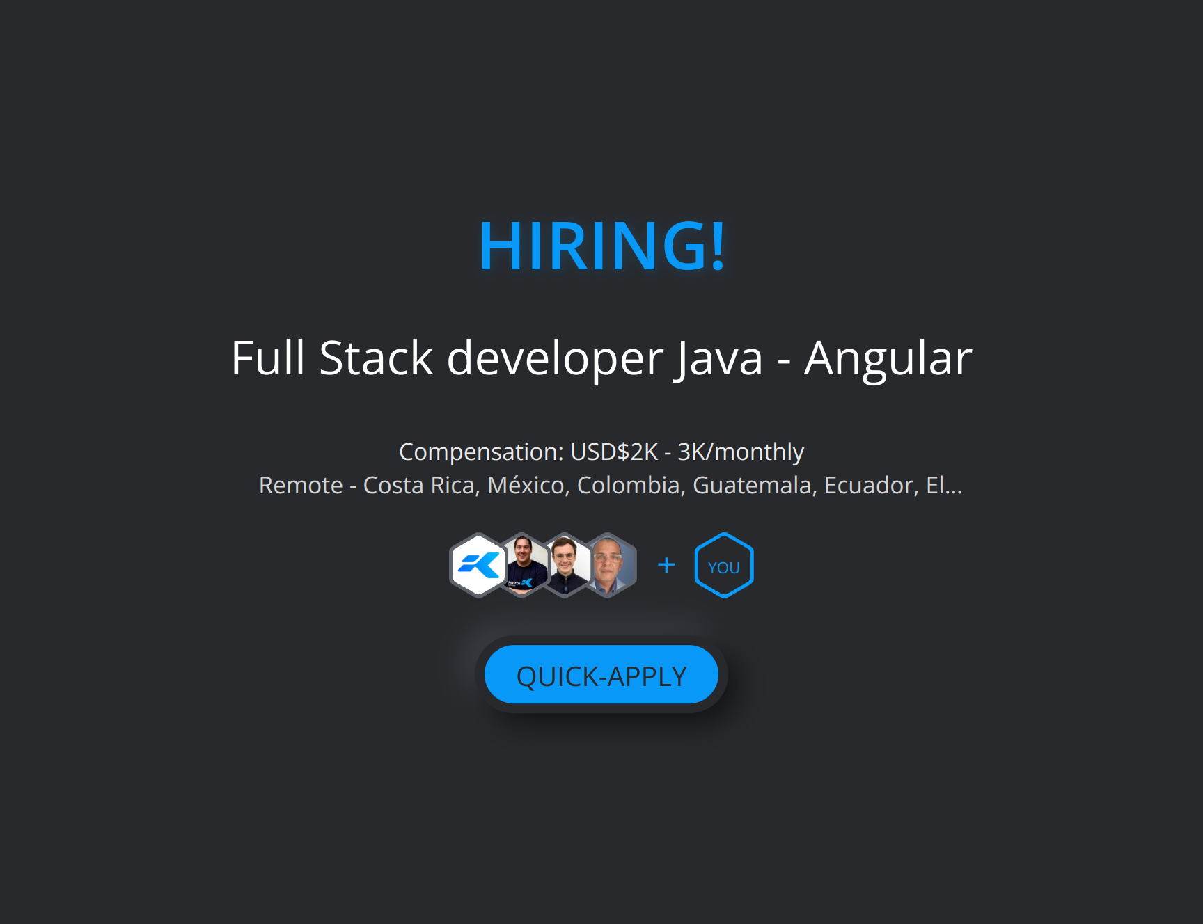 Full Stack developer Java - Angular at FactorK Software | Torre