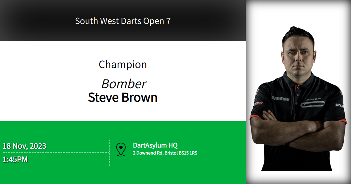 South West Darts Open 7