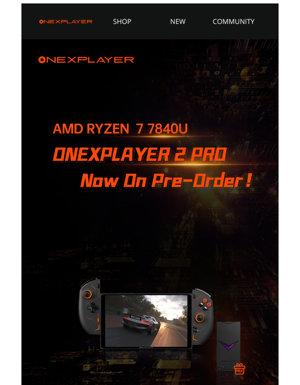 🔥ONEXPLAYER 2 Pro Unleashed - Pre-Orders Now Open!
