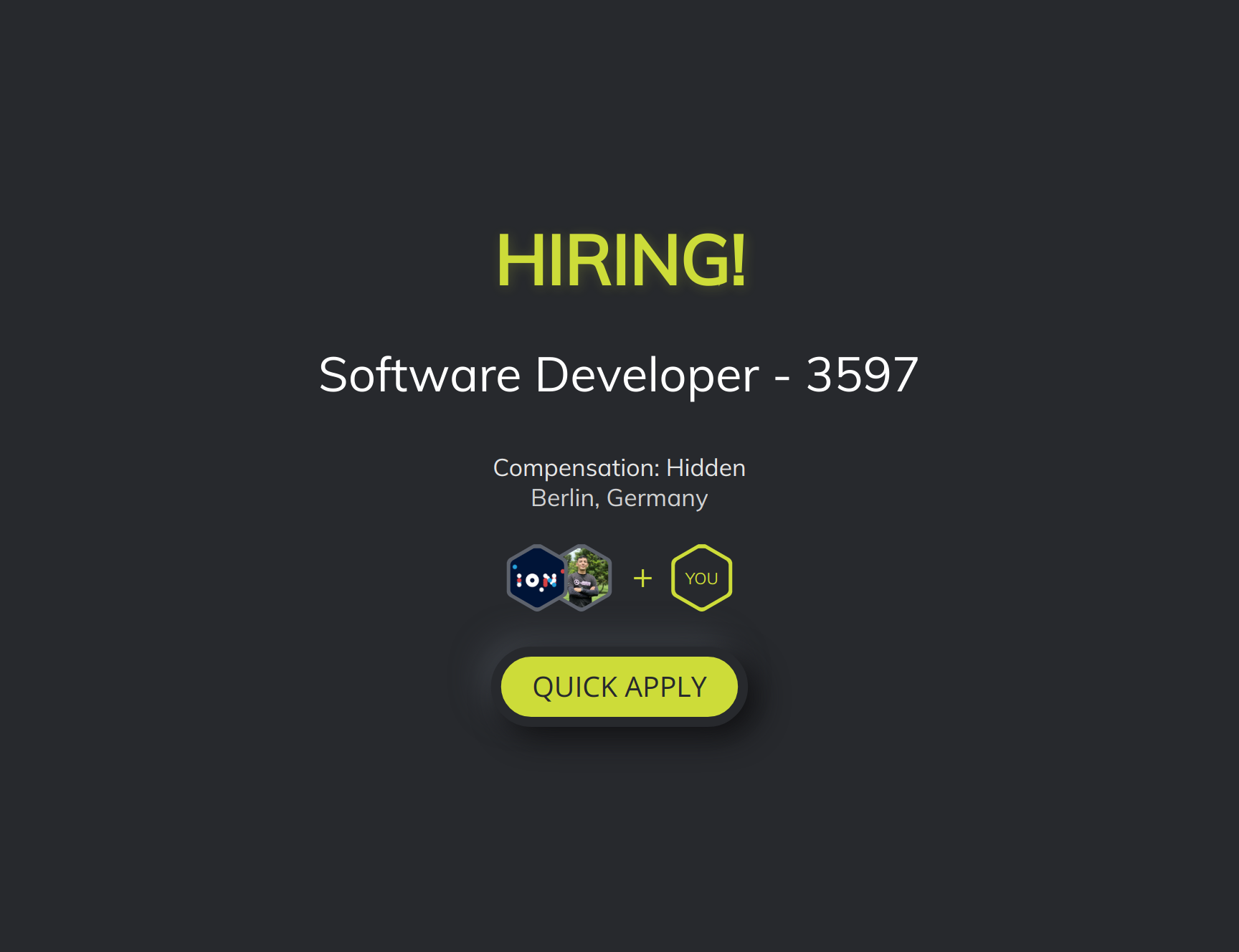 Software Developer - 3597 at ION | Torre