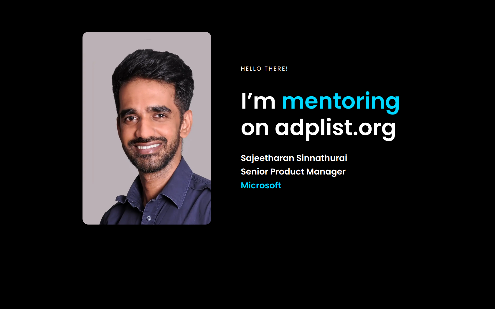 ADPList: Learn from the world's best mentors for free