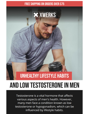 How Your Lifestyle Impacts Testosterone Levels