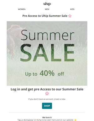 Summer Sale - Pre Access Until Saturday ⭐✨