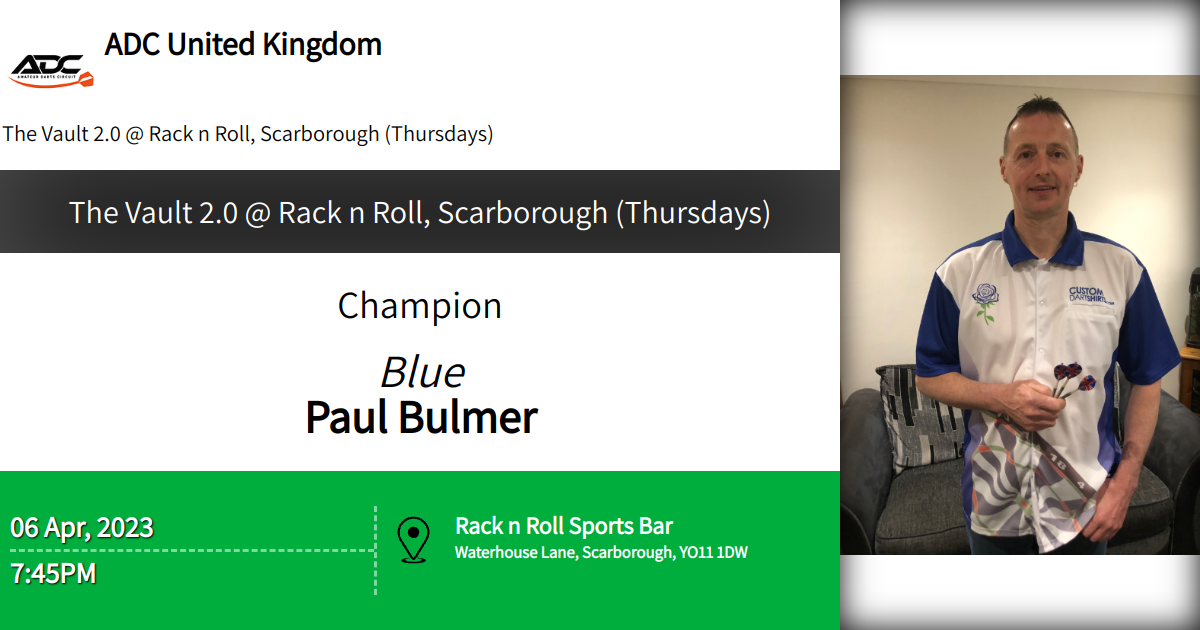 The Vault 2.0 Rack n Roll, Scarborough (Thursdays)