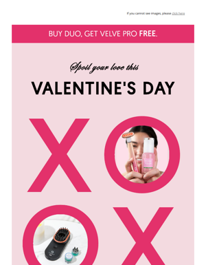 Buy DUO, Get Velve Pro FREE!