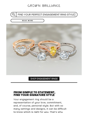 Diamond 101: Engagement Ring Styles
