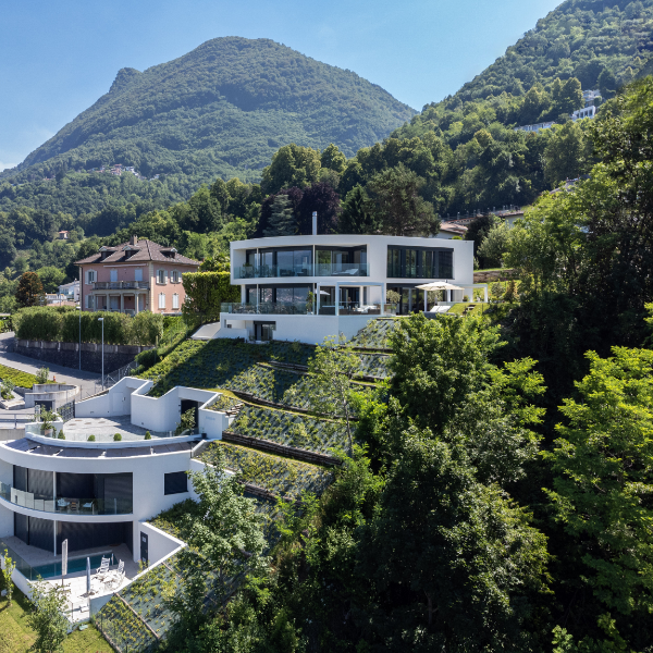 Eine Villensymphonie mit atemberaubender Aussicht (6962 Lugano)