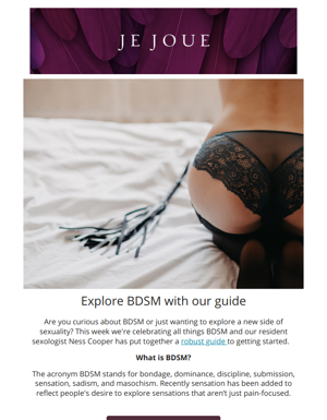 Explore Your BDSM Desires 🖤