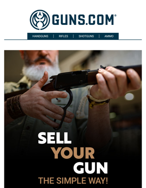 Sell Your Gun In 4 Easy Steps With Guns.com!