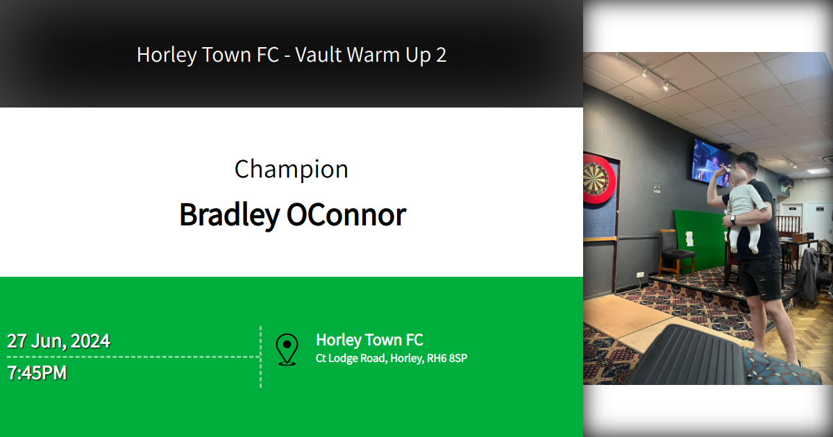 Horley Town FC - Vault Warm Up 2