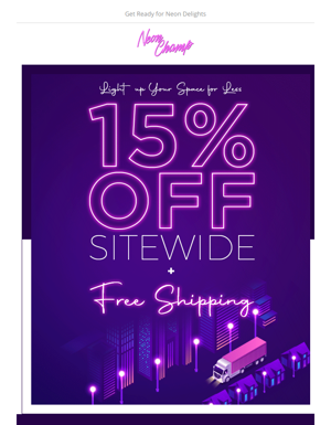 ✂️ Cut The Price: 15% OFF Sitewide + Free Shipping