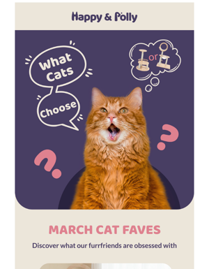 Look! March's Cat Faves🥰
