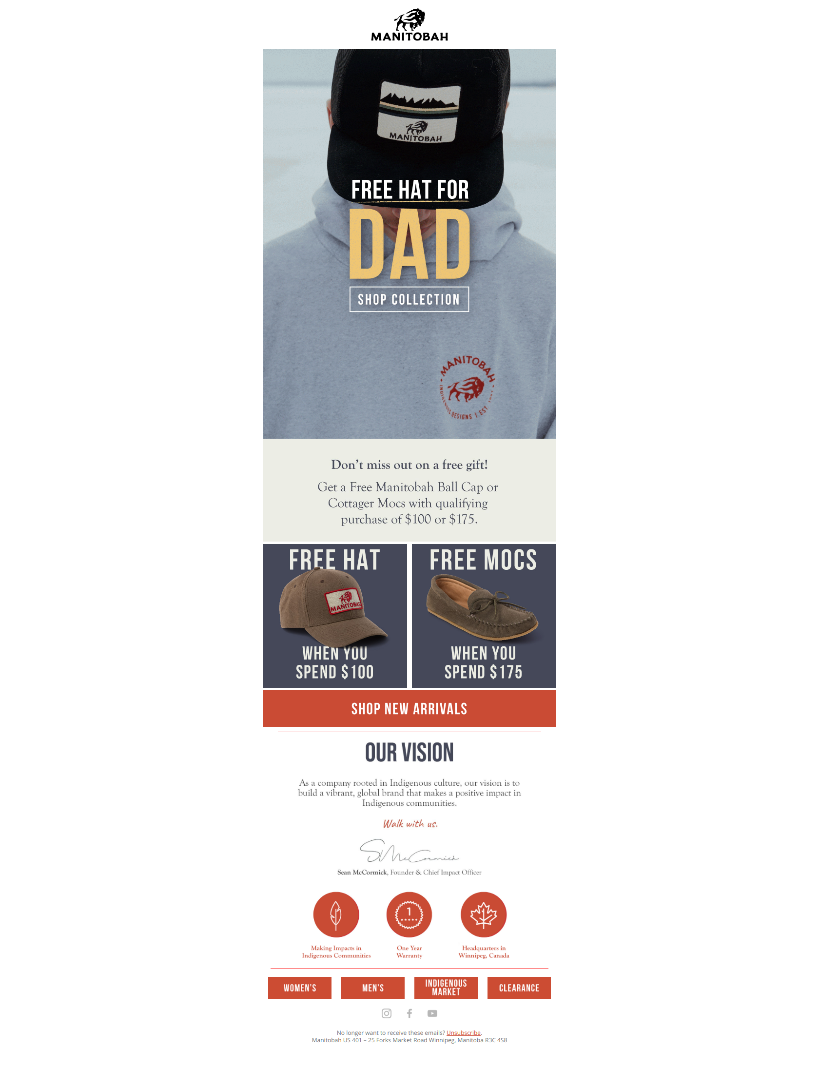 Last Chance 🎁 Free Father's Day Gift! - Manitobah Newsletter