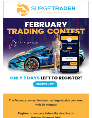 Did You Register For The Trading Contest?